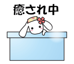 Lop-eared rabbit Usamii sticker #11591142