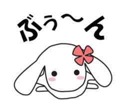 Lop-eared rabbit Usamii sticker #11591146