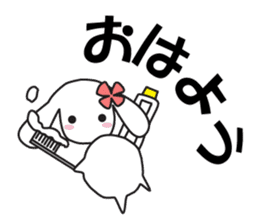 Lop-eared rabbit Usamii sticker #11591148