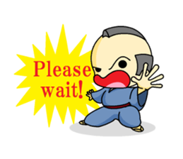 the samurai english sticker #11591336