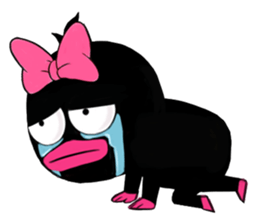 Black duck sticker #11591640