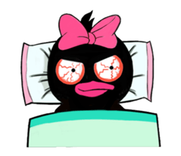 Black duck sticker #11591649