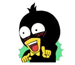 Black duck sticker #11591651