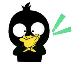 Black duck sticker #11591652