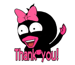 Black duck sticker #11591655