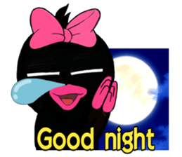 Black duck sticker #11591659