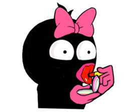 Black duck sticker #11591661