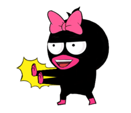 Black duck sticker #11591664