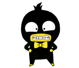 Black duck sticker #11591666