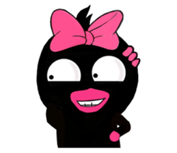 Black duck sticker #11591667