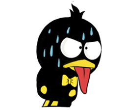 Black duck sticker #11591668