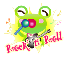 Lucky frog Yomigaeru sticker #11591925