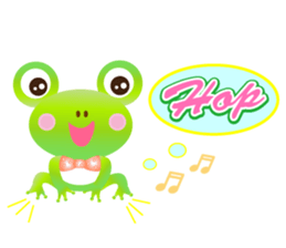 Lucky frog Yomigaeru sticker #11591932
