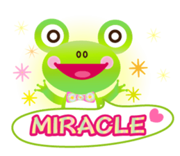 Lucky frog Yomigaeru sticker #11591938