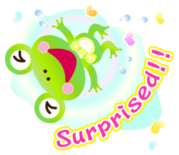 Lucky frog Yomigaeru sticker #11591940