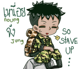 The Soldier Speak Thai sticker #11592294