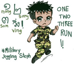 The Soldier Speak Thai sticker #11592310