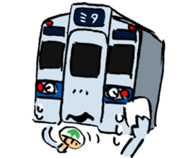 Yuru-Tetsu sticker #11592454