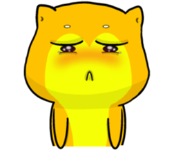 Shiba Inu bear - Straight straight talk sticker #11593177