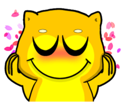 Shiba Inu bear - Straight straight talk sticker #11593186