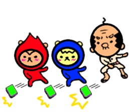 funky gg with red & blue sticker #11593279