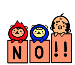 funky gg with red & blue sticker #11593281