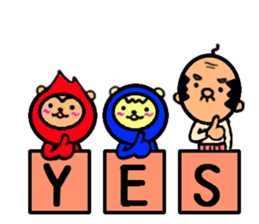 funky gg with red & blue sticker #11593282