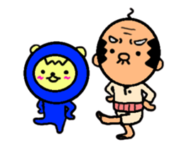 funky gg with red & blue sticker #11593293