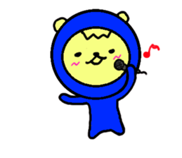 funky gg with red & blue sticker #11593299