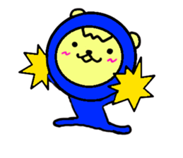 funky gg with red & blue sticker #11593302