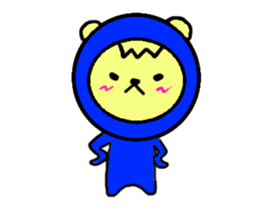 funky gg with red & blue sticker #11593311