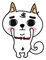 Shiba pi pi with chu chu part2 sticker #11593592