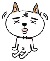 Shiba pi pi with chu chu part2 sticker #11593600