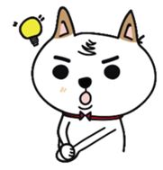 Shiba pi pi with chu chu part2 sticker #11593630
