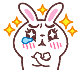 Sally the rabbit 2 sticker #11593633