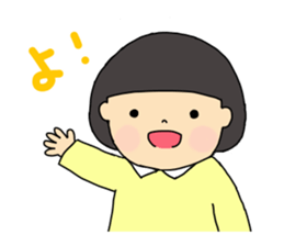 a bob girl mimi sticker #11593752