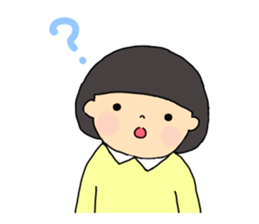 a bob girl mimi sticker #11593753