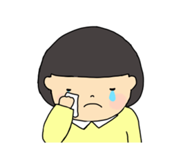 a bob girl mimi sticker #11593755