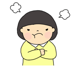 a bob girl mimi sticker #11593756