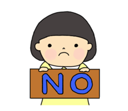 a bob girl mimi sticker #11593758