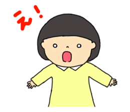 a bob girl mimi sticker #11593761