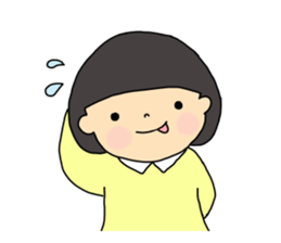 a bob girl mimi sticker #11593762