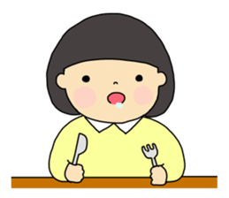 a bob girl mimi sticker #11593764