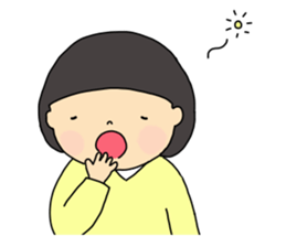 a bob girl mimi sticker #11593766