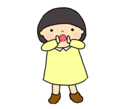 a bob girl mimi sticker #11593768