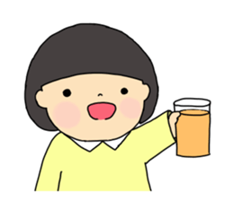 a bob girl mimi sticker #11593769