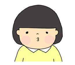 a bob girl mimi sticker #11593770