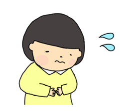 a bob girl mimi sticker #11593772