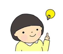 a bob girl mimi sticker #11593774