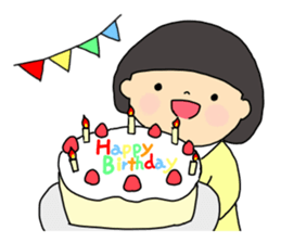 a bob girl mimi sticker #11593776